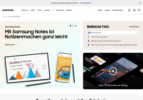 
                            3. Samsung Galaxy Apps | Samsung DE