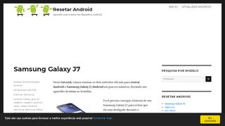 
                            11. Samsung Galaxy J7 | Resetar Android