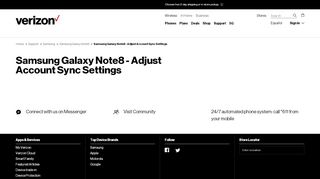 
                            13. Samsung Galaxy Note8 - Account Sync Settings | Verizon Wireless