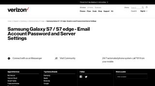 
                            10. Samsung Galaxy S7 / S7 edge - Email Account Password and Server ...