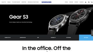 
                            7. Samsung Gear S3 Smart Watch | Samsung US