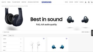 
                            4. Samsung In-Ear - Headphones | Samsung US