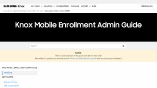 
                            3. Samsung Knox Mobile Enrollment (KME)