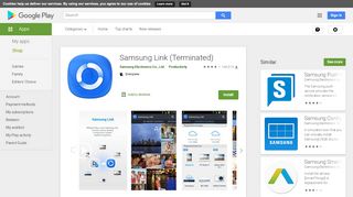 
                            6. Samsung Link (Eingestellt) – Apps bei Google Play