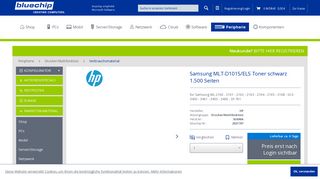 
                            12. Samsung MLT-D101S/ELS Toner schwarz 1.500 Seiten | bluechip