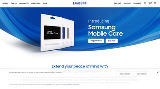 
                            2. Samsung Mobile Care - Extended Warranty on Samsung Mobiles ...