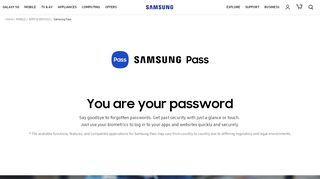 
                            8. Samsung Pass | Apps | Samsung UK