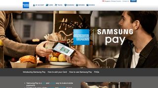 
                            10. Samsung Pay | American Express Singapore