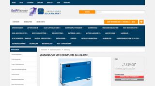 
                            6. Samsung SDI Speichersystem All-in-One Batteriespeichersystem