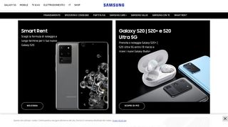 
                            2. Samsung Shop Italia | Smartphone, Cover, TV, Tablet, Elettrodomestici ...