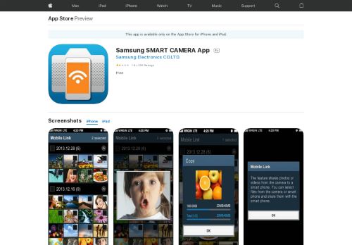 
                            8. Samsung SMART CAMERA App on the App Store - iTunes - Apple