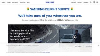 
                            5. Samsung Smart Services - Customer Care Support | Samsung India