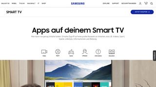 
                            2. Samsung Smart TV | Apps auf Ihrem Smart TV | Samsung DE