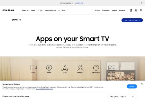 
                            13. Samsung Smart TV Apps