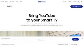
                            10. Samsung Smart TV | Watch YouTube on Smart TV | Samsung ZA ...
