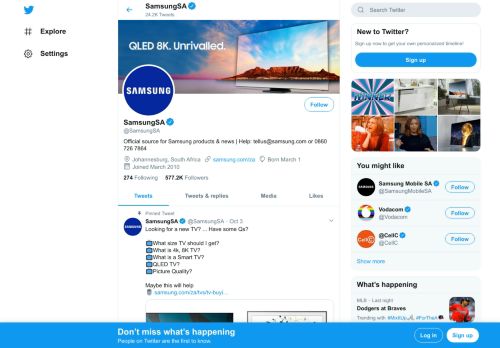 
                            7. Samsung South Africa (@SamsungSA) | Twitter