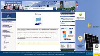 
                            4. Samsung - Speichersysteme - TST Photovoltaik Online Shop