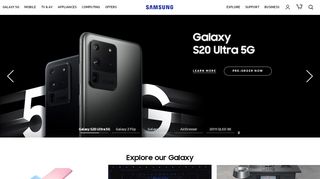 
                            12. Samsung UK | Mobile | Home Electronics | Home Appliances | TV