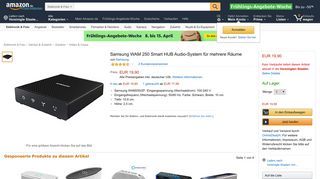 
                            7. Samsung WAM 250 Smart HUB Audio-System für mehrere: Amazon ...