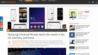 
                            7. Samsung's Android Pie beta starts this month in the US, Germany, and ...