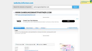 
                            10. samsungsmartpartner.com at WI. MCS - Market Communication ...