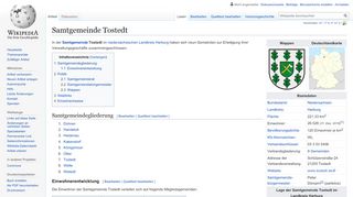 
                            8. Samtgemeinde Tostedt – Wikipedia