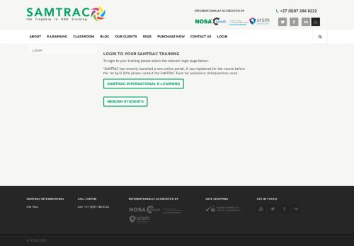 
                            12. Samtrac | Login