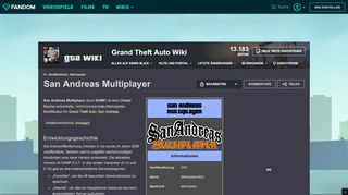 
                            10. San Andreas Multiplayer | GTA Wiki | FANDOM powered by Wikia