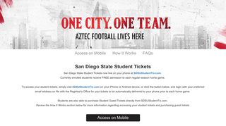 
                            12. San Diego State Student Tickets - Experience