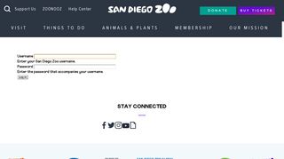 
                            5. San Diego Zoo | Log in