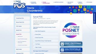 
                            3. Sanal POS > Ödeme Çözümlerimiz > Yapı Kredi POS