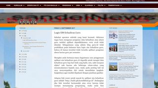 
                            11. sandalwoodNews: Login SIM Kehadiran Guru