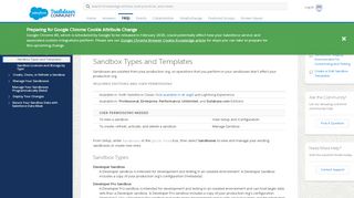 
                            7. Sandbox Types and Templates - Salesforce Help