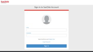 
                            1. SanDisk External Account Portal