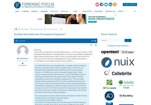 
                            9. SanDisk SecureAccess 3.0 passwrod bypass !! - Digital Forensics ...
