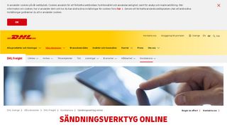 
                            6. Sändningsverktyg online | DHL Freight | Sverige