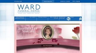 
                            5. Sandra Simone Login - Woodbridge, Ontario | Ward Funeral Homes