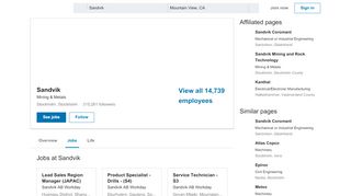 
                            13. Sandvik: Jobs | LinkedIn