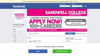 
                            9. Sandwell College - Home | Facebook