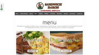
                            3. Sandwich Baron Takeaway Menu | Meal Takeaways | Sandwich Baron