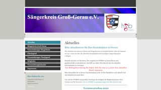 
                            12. Sängerkreis Groß-Gerau e.V. - Aktuelles