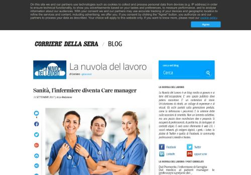
                            8. Sanità, l'infermiere diventa Care manager | La nuvola del lavoro
