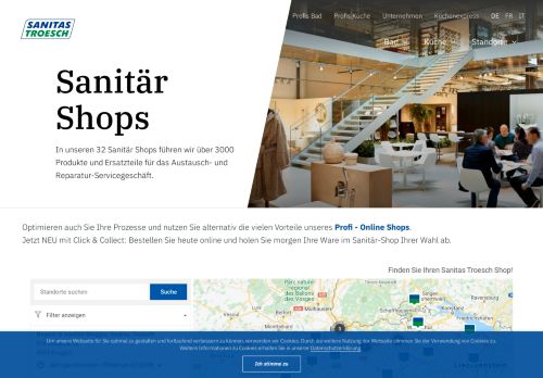 
                            12. Sanitär Shops - Sanitas Troesch AG