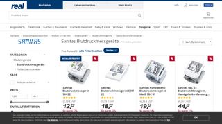 
                            10. Sanitas Blutdruckmessgeräte günstig online kaufen | real.de