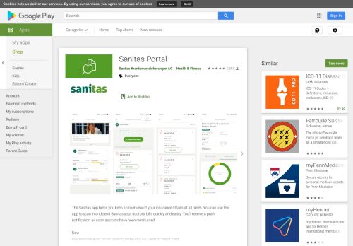 
                            11. Sanitas customer portal app - Android Apps on Google Play