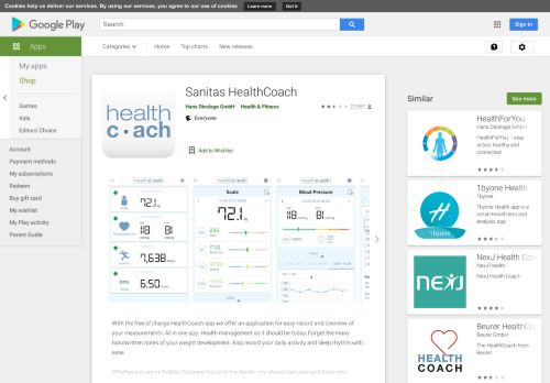 
                            3. Sanitas HealthCoach - Apps op Google Play