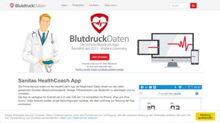 
                            4. Sanitas HealthCoach | BlutdruckDaten