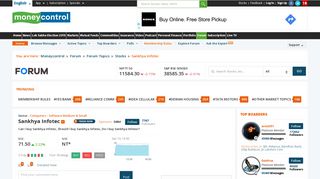 
                            9. Sankhya Infotec Stock Discussion Forum Online India, Can i buy ...