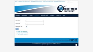 
                            2. SANSA - Login / Register