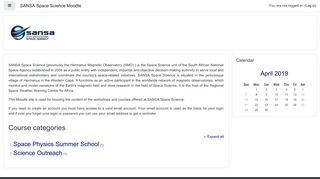 
                            6. SANSA Space Science Moodle